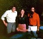 Gary Mendes, Marlou Birkett (Jonckbloedt) and Stephen Birkett.  75, Greenway, London England. c1970