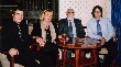 Philip Birkett, Marlou Birkett (Jonckblodt), Stephen Birkett and Paul Robert Birkett.  Ringwood, Hampshire, England. 2003